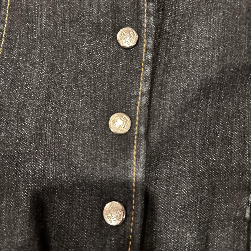 Vivienne Westwood Blazer Womens 8 Blue Denim Single Breasted Tailored Jacket - Picture 3 of 11